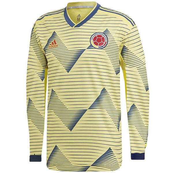Camiseta Colombia Primera equipación ML 2019 Amarillo